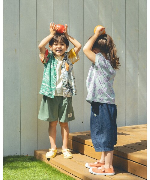 BEAMS mini（ビームスミニ）の「プリント レーヨン シャツ 2025S?（90～150cm）（シャツ/ブラウス・キッズ・ブラック/その他・140/150/90/110/120/130/100）」の20枚目の写真