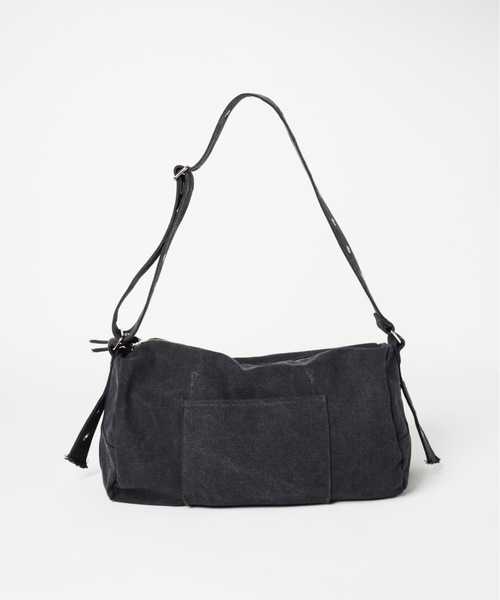 DTYYPE（ドタイプ）の「ロゴ入りヴィンテージ風ボストンバッグ（ショルダーバッグ・レディース・チャコールグレー/カモフラージュ/レッド/ブラウン/ホワイト/グリーン/ブラック/レッド系その他/グリーン系その他・FREE）」の15枚目の写真