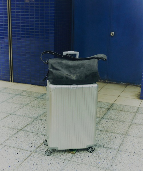 DTYYPE（ドタイプ）の「ロゴ入りヴィンテージ風ボストンバッグ（ショルダーバッグ・レディース・チャコールグレー/カモフラージュ/レッド/ブラウン/ホワイト/グリーン/ブラック/レッド系その他/グリーン系その他・FREE）」の13枚目の写真