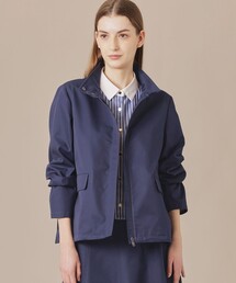 ハイブリッドギャバジンスタンドカラーブルゾン