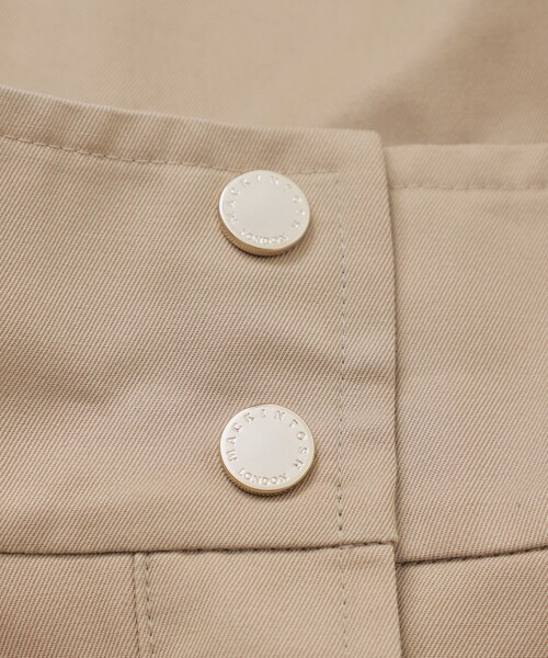 MACKINTOSH LONDON（マッキントッシュ ロンドン）の「ハイブリッドギャバジンスタンドカラーブルゾン（ブルゾン・レディース・ネイビー/ベージュ・40/38）」の11枚目の写真