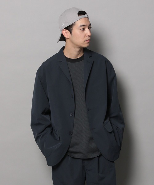 BAYFLOW（ベイフロー）の「【BUDDIES Dept.】ソフトヴィンテージテーラードジャケット[イージーケア]（テーラードジャケット・メンズ・ネイビー/ベージュ・LARGE/MEDIUM）」の17枚目の写真