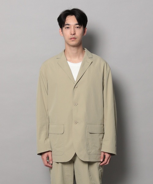 BAYFLOW（ベイフロー）の「【BUDDIES Dept.】ソフトヴィンテージテーラードジャケット[イージーケア]（テーラードジャケット・メンズ・ネイビー/ベージュ・LARGE/MEDIUM）」の18枚目の写真