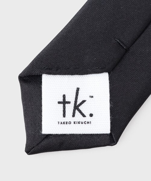 tk.TAKEO KIKUCHI（ティーケータケオキクチ）の「ナローネクタイ（ネクタイ・メンズ・ブラック・00）」の5枚目の写真