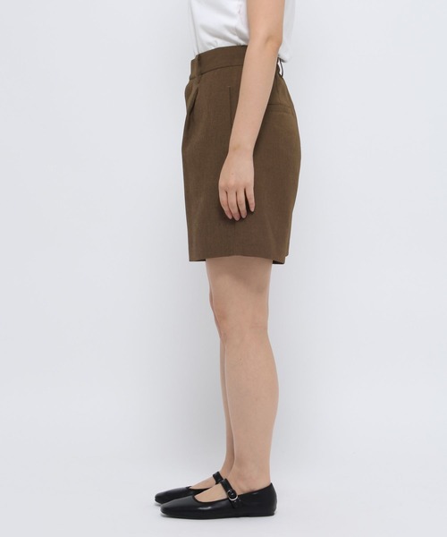 LOWRYS FARM（ローリーズファーム）の「ホップサックショートパンツ 253264（その他パンツ・レディース・ブラウン/チャコールグレー/アイボリー・FREE）」の18枚目の写真