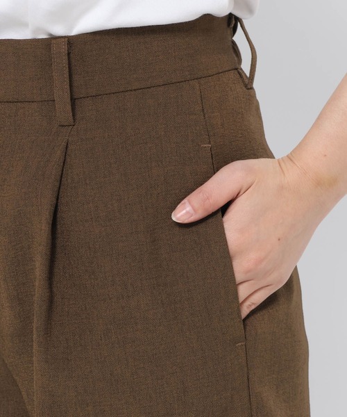 LOWRYS FARM（ローリーズファーム）の「ホップサックショートパンツ 253264（その他パンツ・レディース・ブラウン/チャコールグレー/アイボリー・FREE）」の21枚目の写真