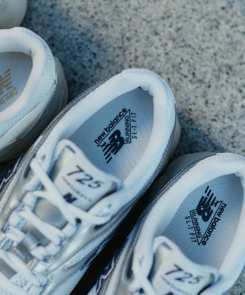 セール】ML725CG WHITE/BLACK（スニーカー）｜New Balance