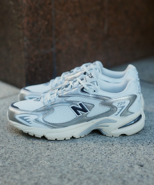 セール】ML725CG WHITE/BLACK（スニーカー）｜New Balance