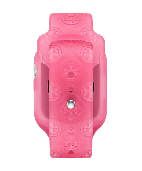 TORY BURCH(トリーバーチ)の「トリーバーチ アップルウォッチバンド レディース シリコン TBS0119(アナログ腕時計・レディース・レッド・FREE)」の2枚目の写真