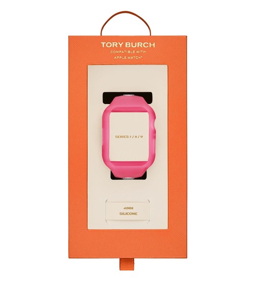 TORY BURCH(トリーバーチ)の「トリーバーチ アップルウォッチバンド レディース シリコン TBS0119(アナログ腕時計・レディース・レッド・FREE)」の4枚目の写真