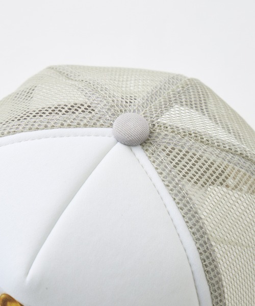 MILKFED.(ミルクフェド)の「SWEETS GRAPHIC PRINT MESH CAP(キャップ・レディース・ライトグレー/ライトピンク/ブラック・ONE SIZE)」の17枚目の写真