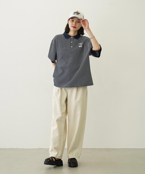 MILKFED.(ミルクフェド)の「SWEETS GRAPHIC PRINT MESH CAP(キャップ・レディース・ライトグレー/ライトピンク/ブラック・ONE SIZE)」の6枚目の写真