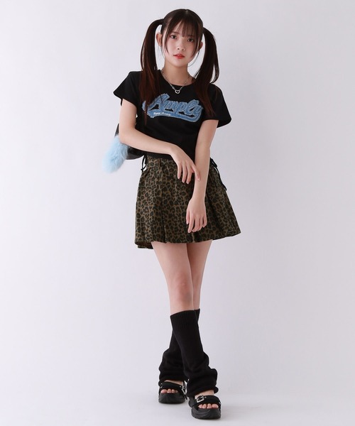 repipi armario(レピピ アルマリオ)の「ベルト付きアソートプリーツスカート(スカート・キッズ・レオパード/カモフラージュ・SMALL/MEDIUM/LARGE)」の10枚目の写真