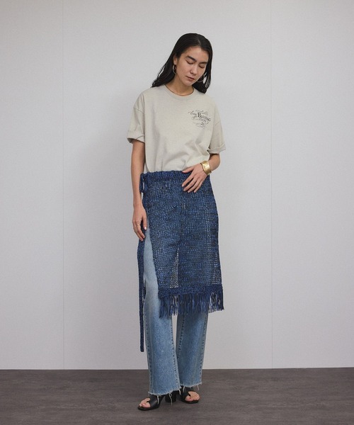 SALON adam et rope'（サロン アダム エ ロペ）の「マルチウェイメッシュキャミソール（キャミソール・レディース・ブルー系その他4/イエロー系その他4・FREE）」の9枚目の写真