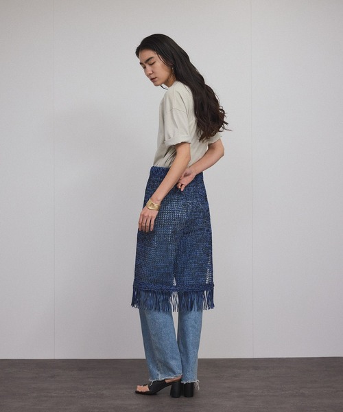 SALON adam et rope'（サロン アダム エ ロペ）の「マルチウェイメッシュキャミソール（キャミソール・レディース・ブルー系その他4/イエロー系その他4・FREE）」の6枚目の写真