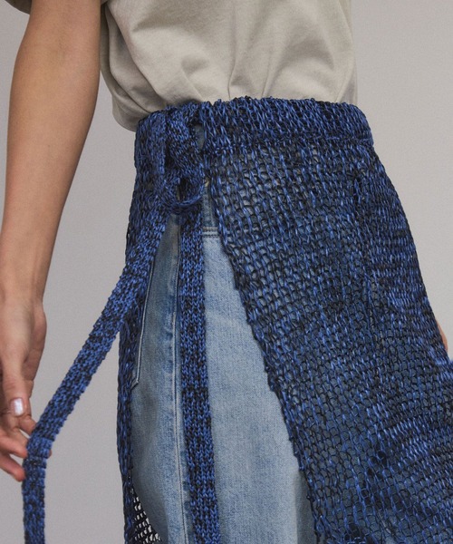 SALON adam et rope'（サロン アダム エ ロペ）の「マルチウェイメッシュキャミソール（キャミソール・レディース・ブルー系その他4/イエロー系その他4・FREE）」の5枚目の写真