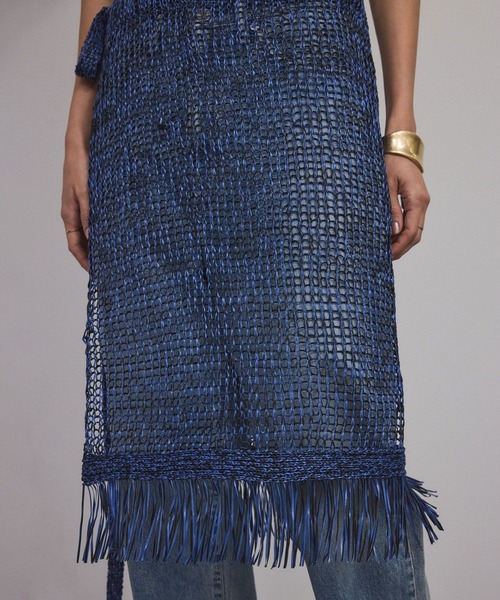 SALON adam et rope'（サロン アダム エ ロペ）の「マルチウェイメッシュキャミソール（キャミソール・レディース・ブルー系その他4/イエロー系その他4・FREE）」の4枚目の写真