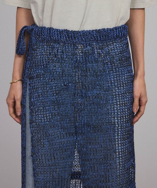 SALON adam et rope'（サロン アダム エ ロペ）の「マルチウェイメッシュキャミソール（キャミソール・レディース・ブルー系その他4/イエロー系その他4・FREE）」の15枚目の写真