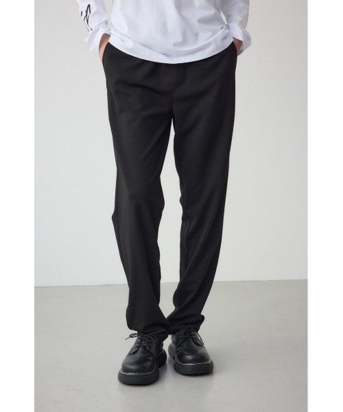 AZUL by moussy（アズールバイマウジー）の「ジョーゼットリラックスパンツ（スラックス・メンズ・ブラック/グレー・MEDIUM/LARGE）」の2枚目の写真