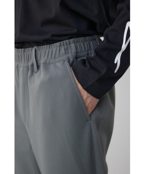 AZUL by moussy（アズールバイマウジー）の「ジョーゼットリラックスパンツ（スラックス・メンズ・ブラック/グレー・MEDIUM/LARGE）」の8枚目の写真