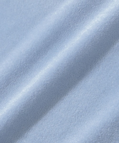 NANO universe(ナノユニバース)の「シアーベロアメニーボタンカーディガン(カーディガン/ボレロ・レディース・モカ/ブラック/ライトブルー・FREE)」の5枚目の写真