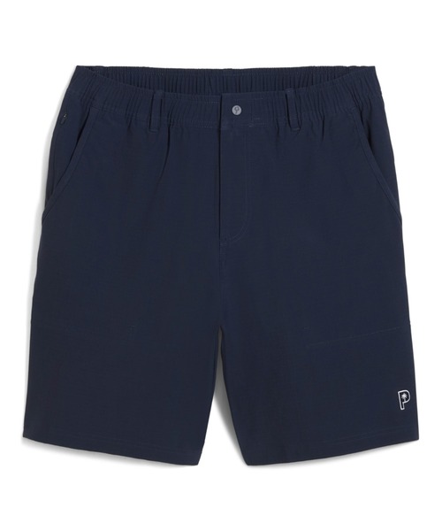 PUMA(プーマ)の「PUMA プーマ メンズ ゴルフ PUMA x PTC リップストップ ショーツ(その他パンツ・メンズ・ネイビー・LARGE/SMALL/MEDIUM/X-LARGE/X-SMALL)」の1枚目の写真