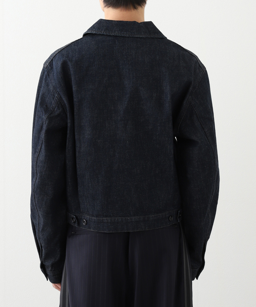 LEMAIRE(ルメール)の「LEMAIRE (ルメール) TRUCKER JACKET OW1142LD068(デニムジャケット・メンズ・ネイビー・48/46)」の6枚目の写真
