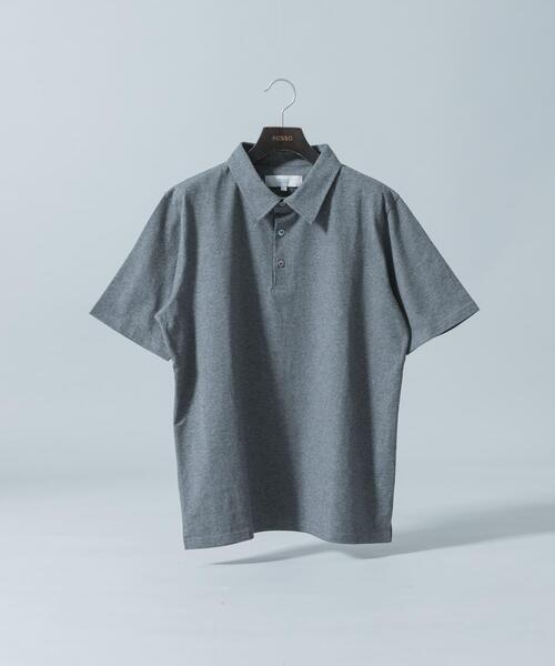 URBAN RESEARCH ROSSO MEN(アーバンリサーチロッソメン)の「『XLサイズあり』『UR TECH』汗ジミ防止ポロシャツ(ポロシャツ・メンズ・ブラック/ネイビー/ホワイト/グレー・MEDIUM/LARGE/X-LARGE/SMALL)」の3枚目の写真