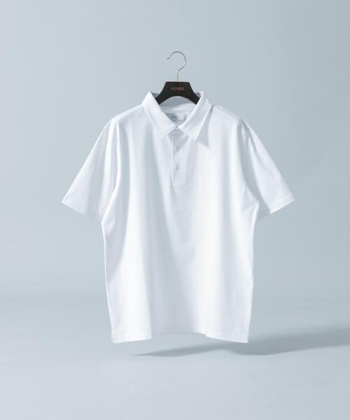 URBAN RESEARCH ROSSO MEN(アーバンリサーチロッソメン)の「『XLサイズあり』『UR TECH』汗ジミ防止ポロシャツ(ポロシャツ・メンズ・ブラック/ネイビー/ホワイト/グレー・MEDIUM/LARGE/X-LARGE/SMALL)」の2枚目の写真