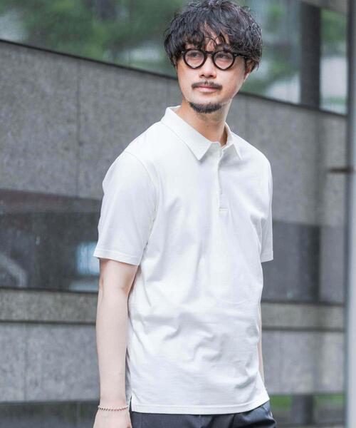 URBAN RESEARCH ROSSO MEN(アーバンリサーチロッソメン)の「『XLサイズあり』『UR TECH』汗ジミ防止ポロシャツ(ポロシャツ・メンズ・ブラック/ネイビー/ホワイト/グレー・MEDIUM/LARGE/X-LARGE/SMALL)」の5枚目の写真