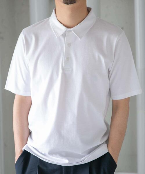 URBAN RESEARCH ROSSO MEN(アーバンリサーチロッソメン)の「『XLサイズあり』『UR TECH』汗ジミ防止ポロシャツ(ポロシャツ・メンズ・ブラック/ネイビー/ホワイト/グレー・MEDIUM/LARGE/X-LARGE/SMALL)」の12枚目の写真