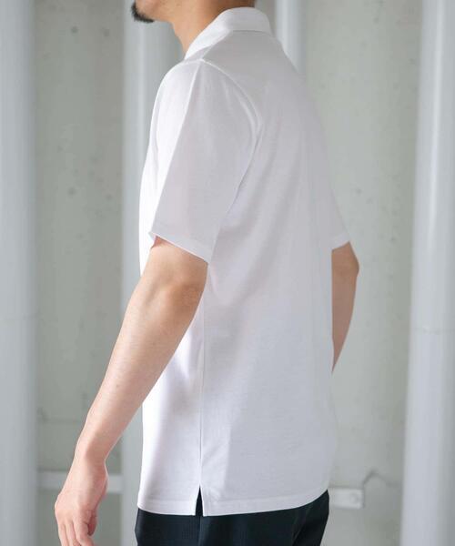 URBAN RESEARCH ROSSO MEN(アーバンリサーチロッソメン)の「『XLサイズあり』『UR TECH』汗ジミ防止ポロシャツ(ポロシャツ・メンズ・ブラック/ネイビー/ホワイト/グレー・MEDIUM/LARGE/X-LARGE/SMALL)」の14枚目の写真