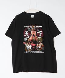 JIN plus（ジンプラス）の「天下統一武将　JINプラスブラックTシャツ（Tシャツ/カットソー）」