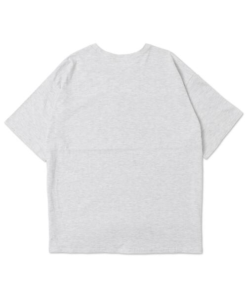 WOND(ウォンド)の「WOND/フラワーロゴT(Tシャツ/カットソー・レディース・杢グレー/ネイビー・FREE)」の13枚目の写真