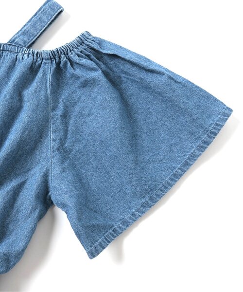 algy（アルジー）の「2WAYオフショルワンピ（ワンピース・キッズ・ブラック/サックスブルー/ベージュ・XXX-SMALL/XX-SMALL/X-SMALL/SMALL/MEDIUM）」の4枚目の写真