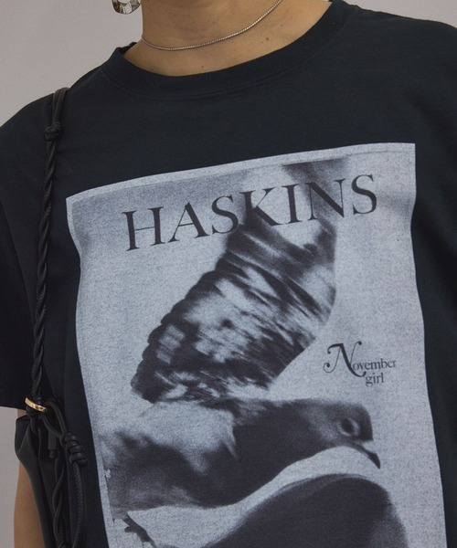 【美品】クチュールドアダム Sam Haskins Tシャツ　ブラック イエナ IENA 《追加予約》COUTURE D'ADAM/クチュールドアダム