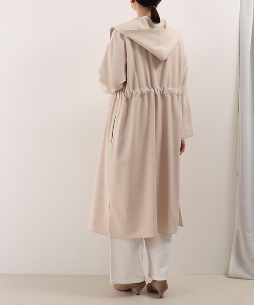 MICO COULIER（ミコクリエ）の「ドライタンブラーコート（その他アウター・レディース・キナリ/ネイビー・38）」の5枚目の写真