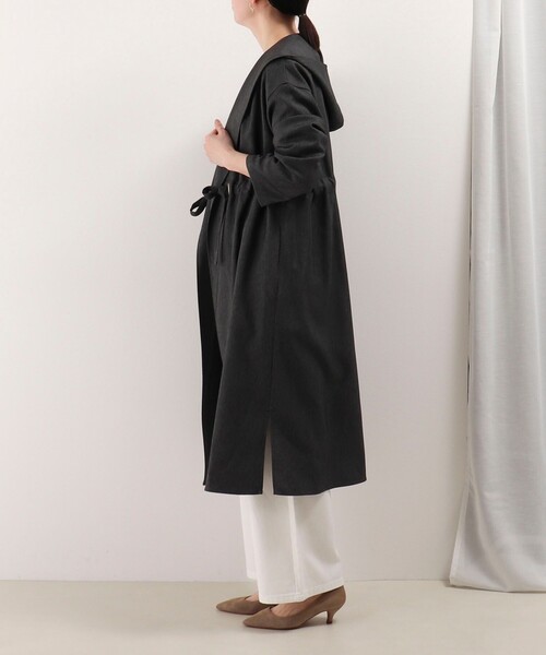 MICO COULIER（ミコクリエ）の「ドライタンブラーコート（その他アウター・レディース・キナリ/ネイビー・38）」の8枚目の写真