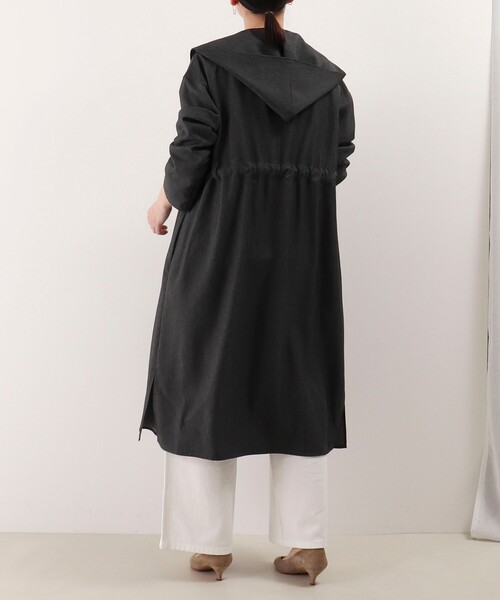 MICO COULIER（ミコクリエ）の「ドライタンブラーコート（その他アウター・レディース・キナリ/ネイビー・38）」の9枚目の写真