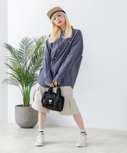 U.S. POLO ASSN.(ユーエスポロアッスン)の「【U.S. POLO ASSN./ユーエスポロアッスン】ワンポイント刺繍ロゴ オーバーサイズ L/S レギュラーカラーブロード(シャツ/ブラウス・メンズ・ブラック/サックスブルー/ネイビー/ホワイト/ブルー・M/L)」の16枚目の写真