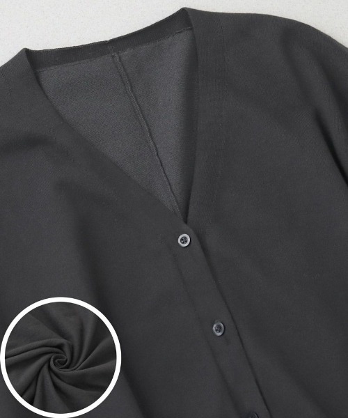 tu-hacci（ツーハッチ）の「授乳ケープとしても使える万能カーディガン（その他ルームウェア・レディース・チャコール/グレイッシュベージュ/アイボリー・L/M）」の21枚目の写真