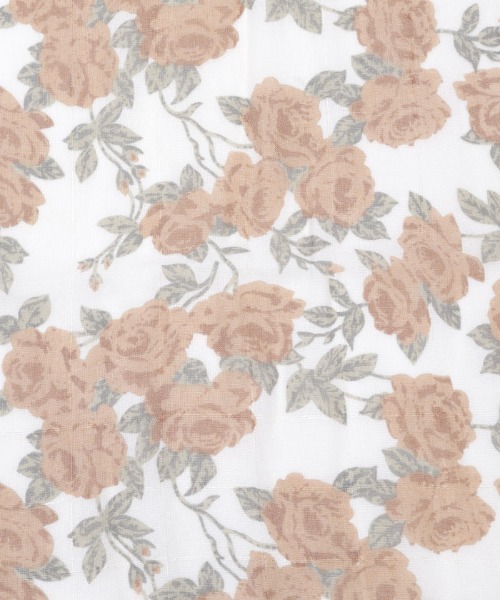 axes femme（アクシーズファム）の「ローズプリントストール（マフラー・レディース・ベージュ/ブルー・FREE）」の12枚目の写真