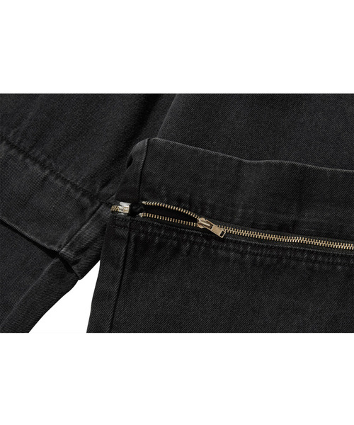 LIBERE(リベーレ)の「LIBERE リベーレ / UTILITY CARGO PANTS ワイドシルエットデニムカーゴパンツ / 251320(カーゴパンツ・メンズ・ブラック・LARGE/SMALL)」の13枚目の写真