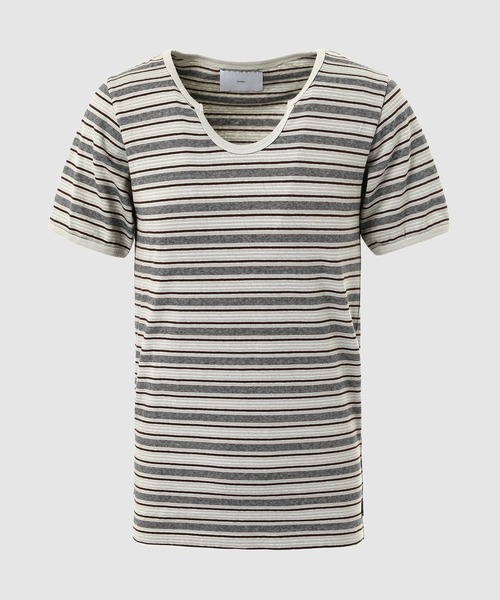 SUGARHILL（シュガーヒル）の「STRIPE TIGHT TEE（Tシャツ/カットソー