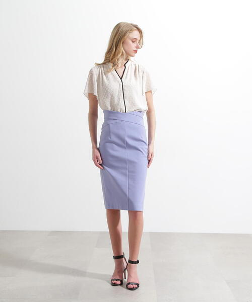 タグ付き未使用✨PINKY&DIANNEピンキーアンドダイアン シアーブラウスM ◇シアージャカードブラウス（シャツ/ブラウス）｜PINKY&DIANNE