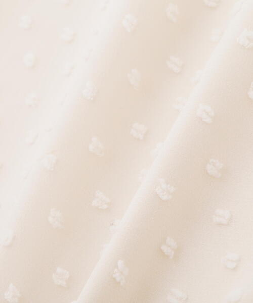 PINKY&DIANNE(ピンキーアンドダイアン)の「◆シアージャカードブラウス(シャツ/ブラウス・レディース・ライトグリーン/ホワイト系その他2/ブラック・38)」の8枚目の写真