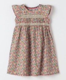 SHIPS Colors（シップス カラーズ）の「SHIPS Colors:90~140cm  〈洗濯機可能〉スモッキング フラワー ワンピース◇（ワンピース）」