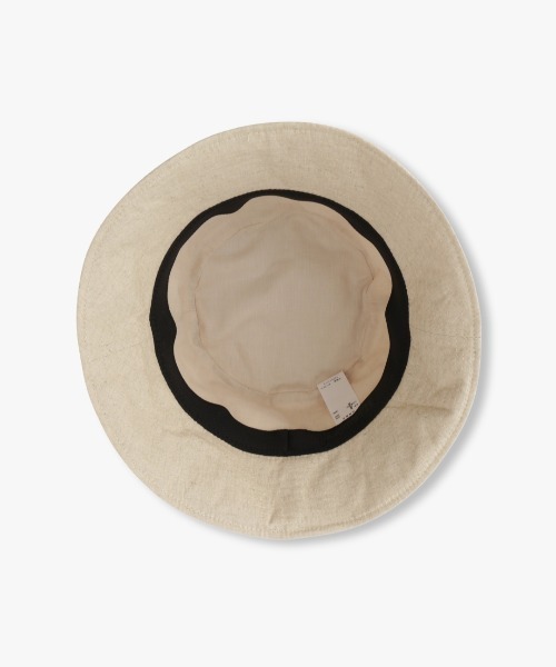 ANNA SUI（アナスイ）の「お花ニットモチーフバケットハット（ハット・レディース・ブラック/オフホワイト/ベージュ/ブルー・FREE）」の12枚目の写真