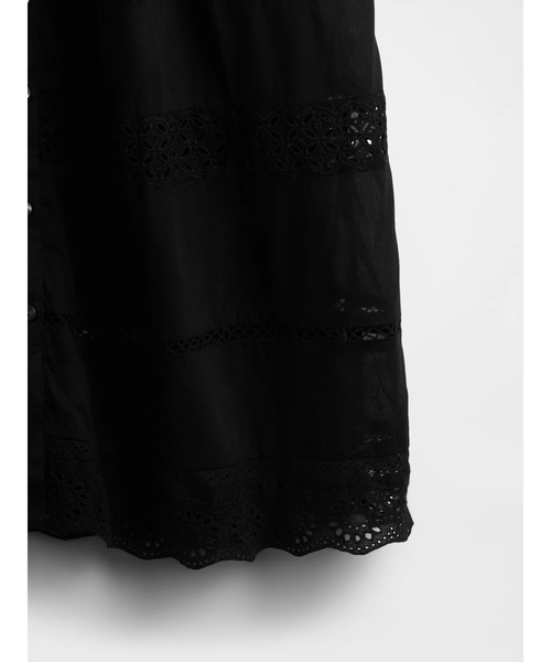 ミックスレースティアードスカート MAISONSPECIAL Mixed Lace Tiered Skirt/ミックスレースティアードスカート