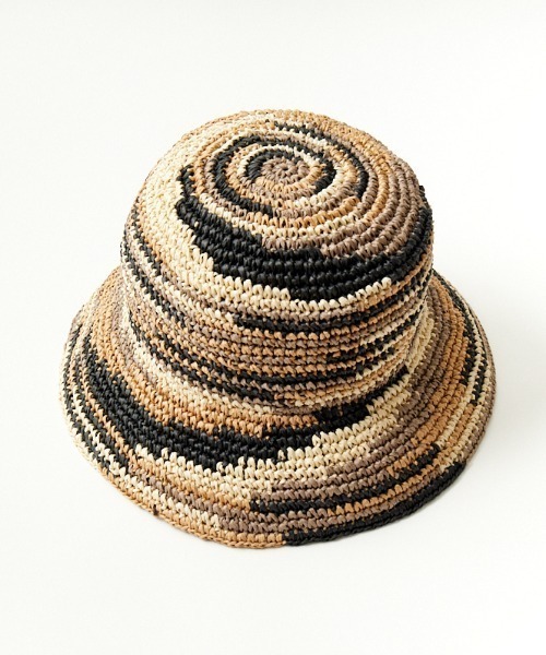 halo commodity（ハロ　コモディティー）の「[HALO COMMODITY/ハロコモディティー] CHIP DOME ペーパーストローハット（ハット・レディース・ブラック/ナチュラル/ベージュ・F）」の10枚目の写真